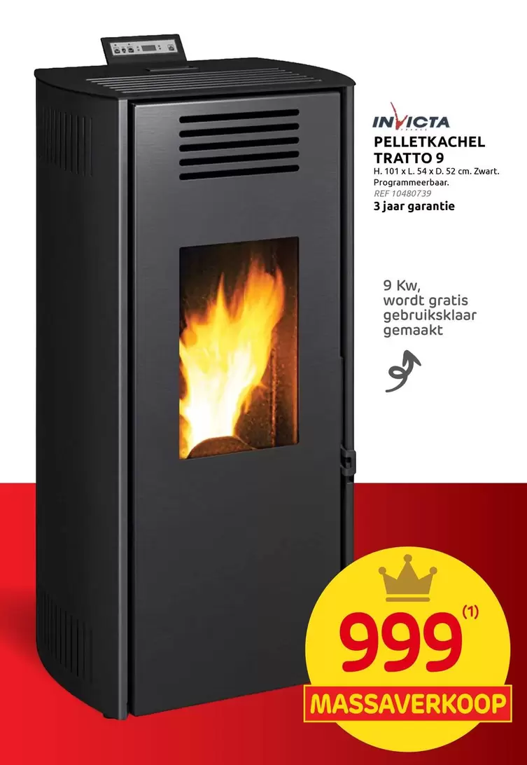 Kw - PELLETKACHEL TRATTO 9