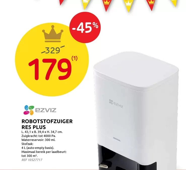 ROBOTSTOFZUIGER RES PLUS