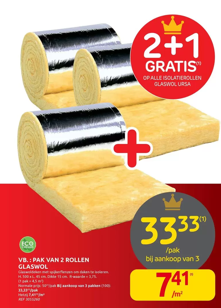 Om - Isolatiorollen Glaswol