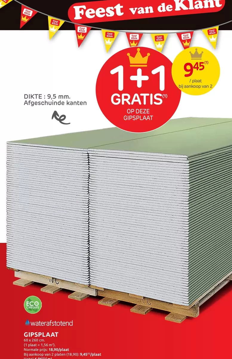 De - Gipsplaat