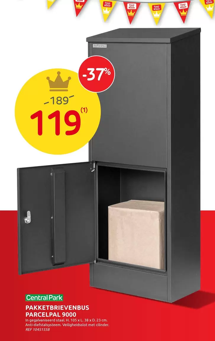 Park - PAKKETBRIEVENBUS PARCELPAL 9000