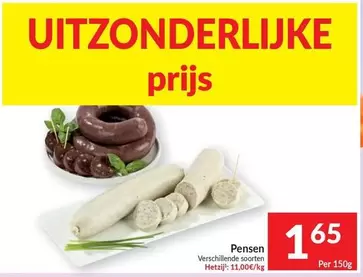 Uitzonderlijke prijs
