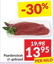 Paardensteak of -gebraad