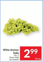 Cat - Witte druiven Italia