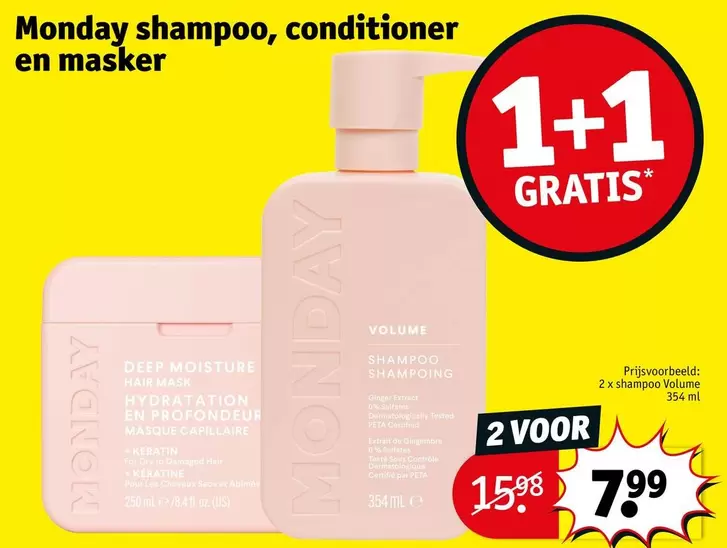 De - shampoo, conditioner en masker