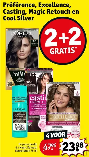 Cool - Pr
uevoffre, Excellence, Casting, Magic Retouch en  Silver