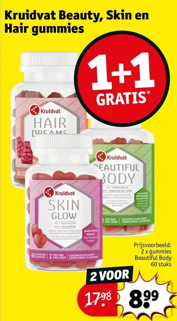 De - Kruidvat Beauty, Skin en Hair gummies